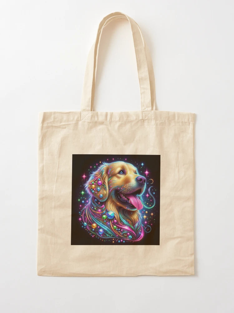 Golden Retriever is a Jewel Tote Bag