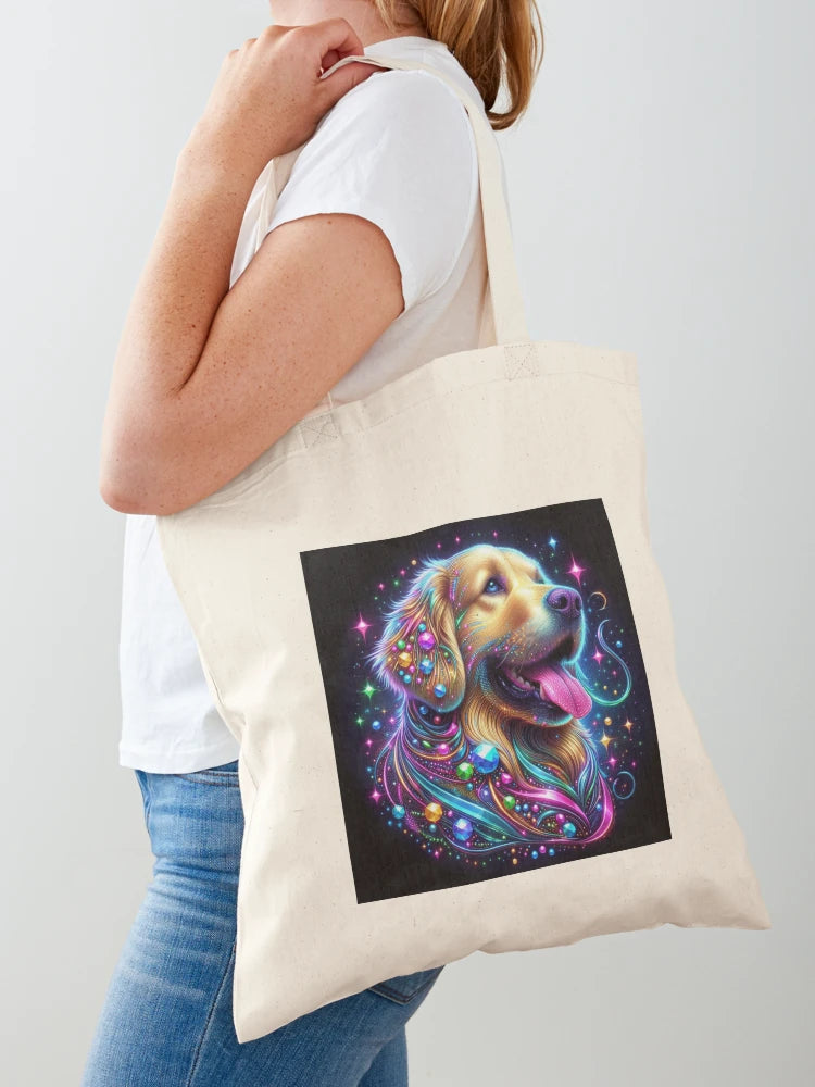 Golden Retriever is a Jewel Tote Bag