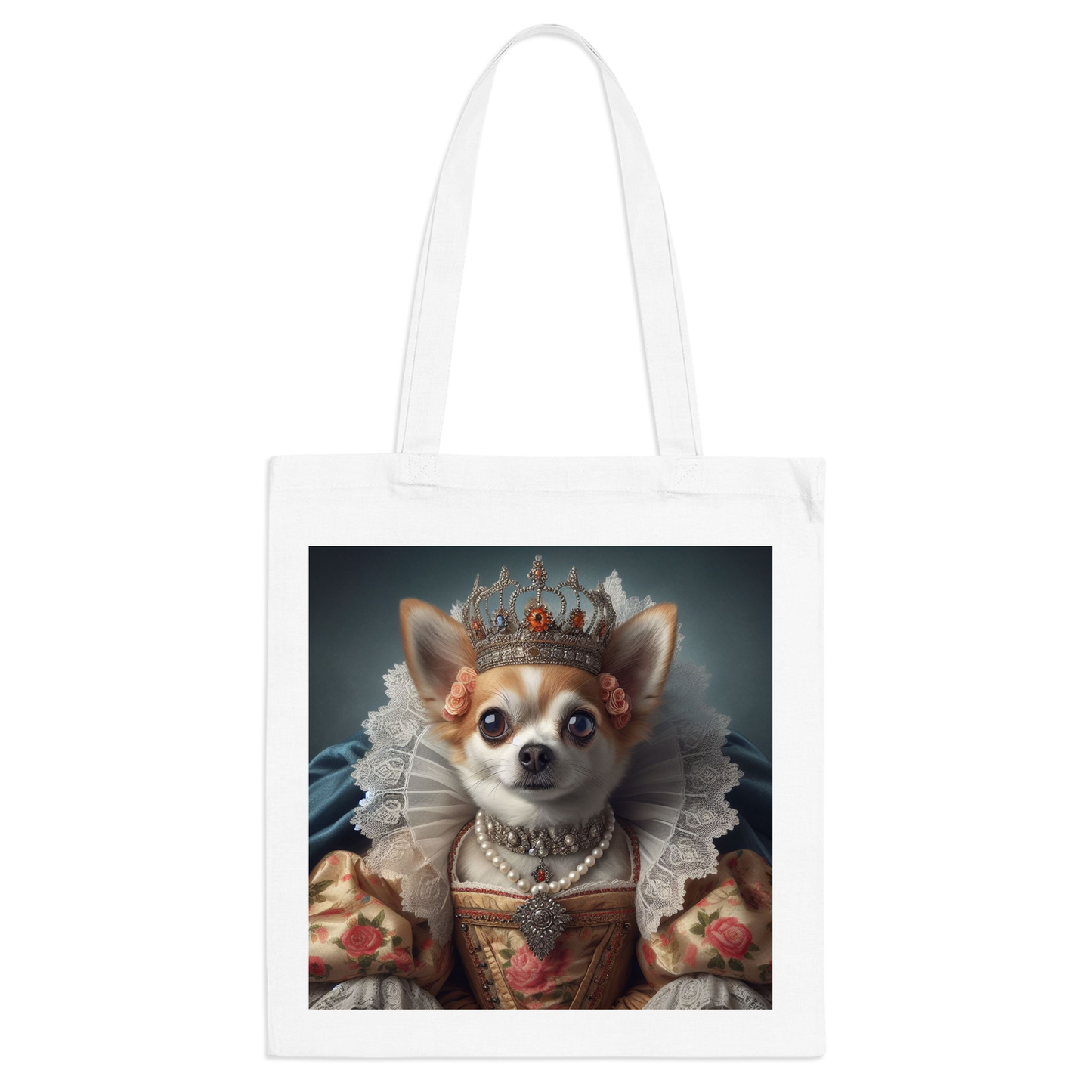 Chihuahua Queen Tote Bag